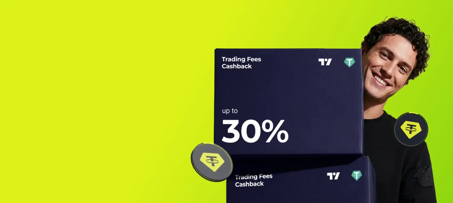 WhiteBIT launches global TradingView promotion with Tether, offering up to 30% cashback