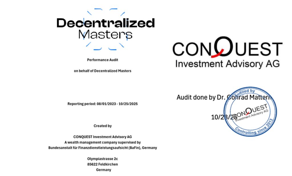 Auditoría de resultados de operaciones maestras descentralizadas muestra tasa de éxito del 87 por ciento en 508 señales