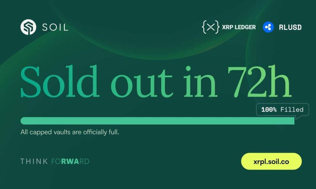 Soil lanza primer protocolo de rendimiento respaldado por activos del mundo real conforme a normativas en XRPL para titulares de RLUSD